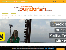 Tablet Screenshot of discoverbundoran.com